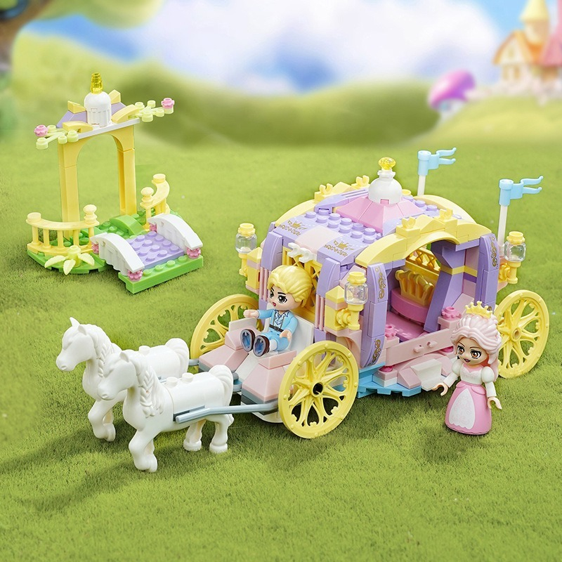 ชุดปริศนาโมเดล princess Carriage princess Carriage 36012 - KEEPLAY
