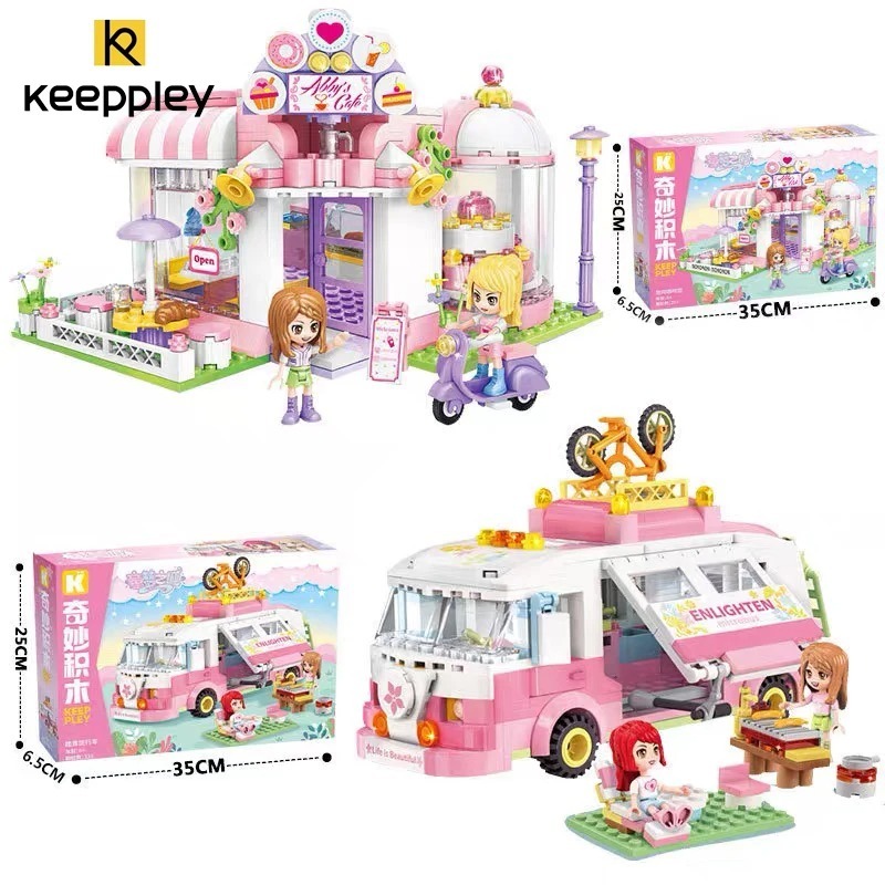 ปริศนาแคมป์ปิ้ง ร้านกาแฟ รุ่นประกอบยานพาหนะ - KEEPLAY