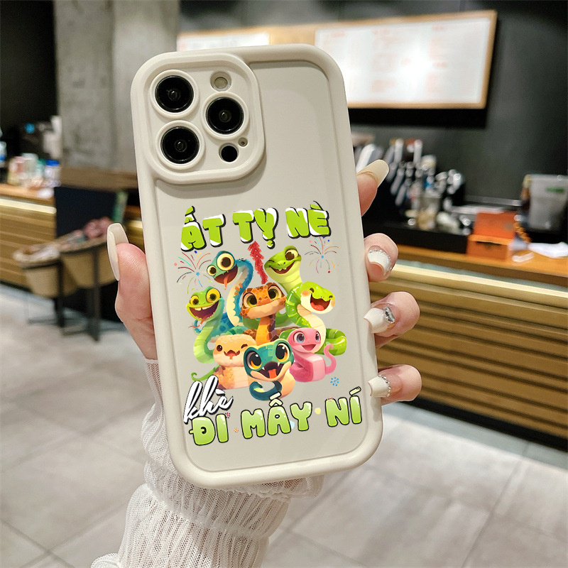 [TET CASE COLLECTION] At TE Ne เคส iPhone กันกระแทกกล้องขอบสูงกันกระแทก iPhone 11 13 14 15 12 promax