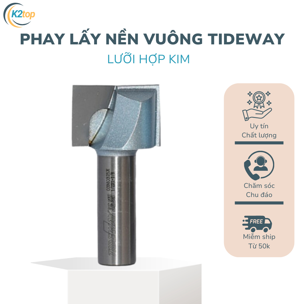 TIDEWAY SQUARE BASE WOODEN NOSE