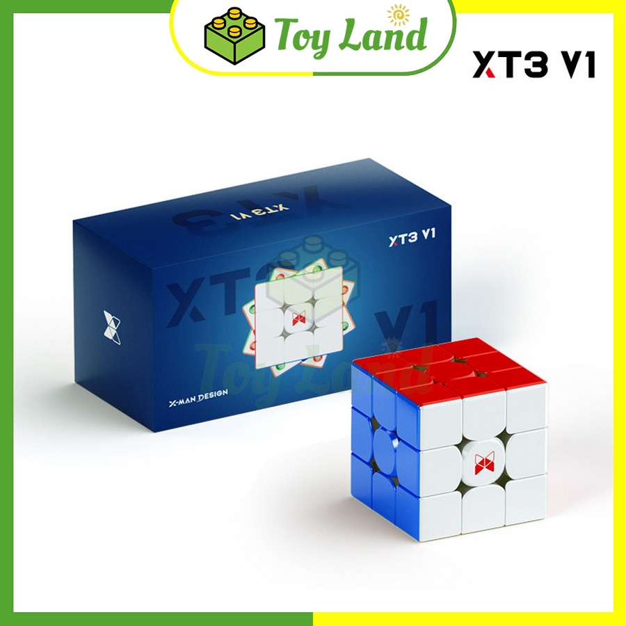 [XT3] Rubiks Cube 3x3 QiYi XT3 V1 M XMD X-Man 2024 Flagship Magnetic Rubiks Cube ของเล่นปัญญาเด็ก