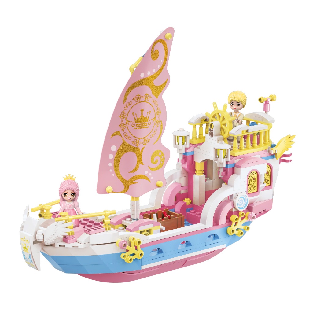 KEEPLAY 36014 ชุดปริศนาโมเดล Princess Boat สําหรับเด็กผู้หญิง
