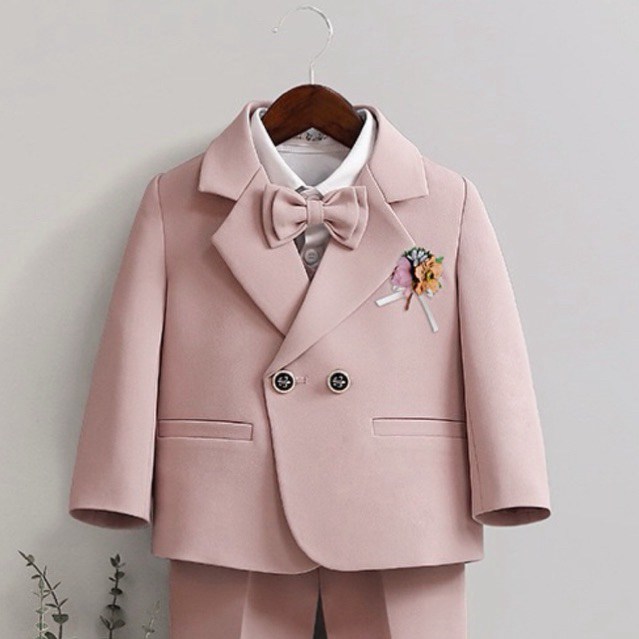 (มีจําหน่าย 140)PINK VEST FOR BOYS