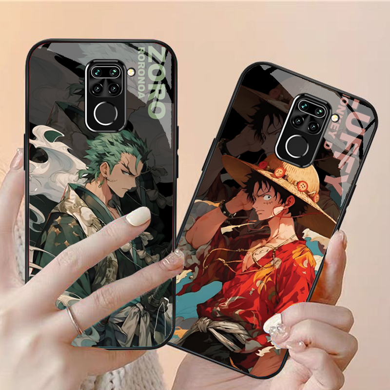 เคสสําหรับ XIAOMI REDMI NOTE 9S, NOTE 9, NOTE 9 PRO กระจกนิรภัย, รูปแบบ ANIME คุณภาพสูง