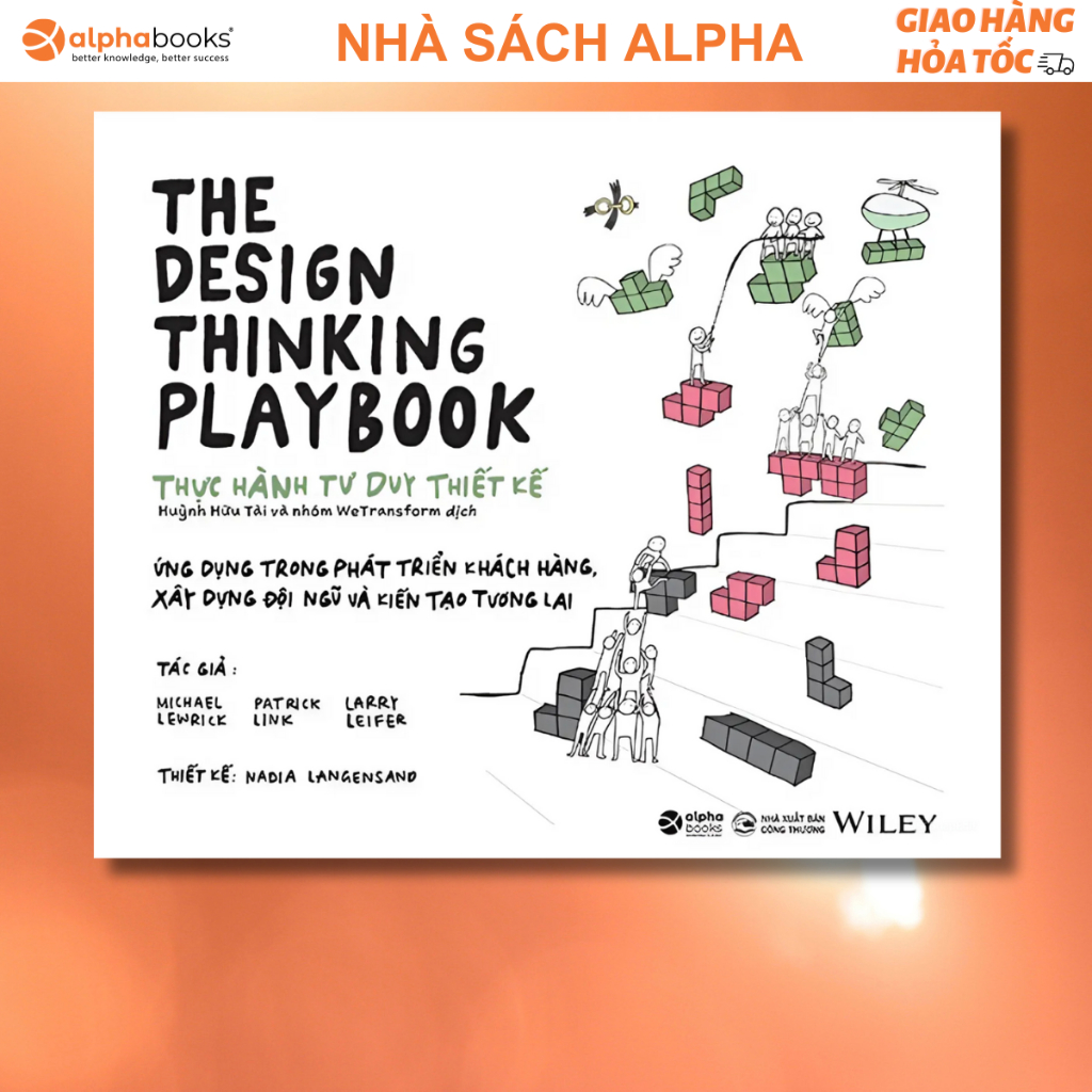 The Design Thinking Playbook - คิดการออกแบบที่ประสิทธิ์ - หนังสืออัลฟ่า