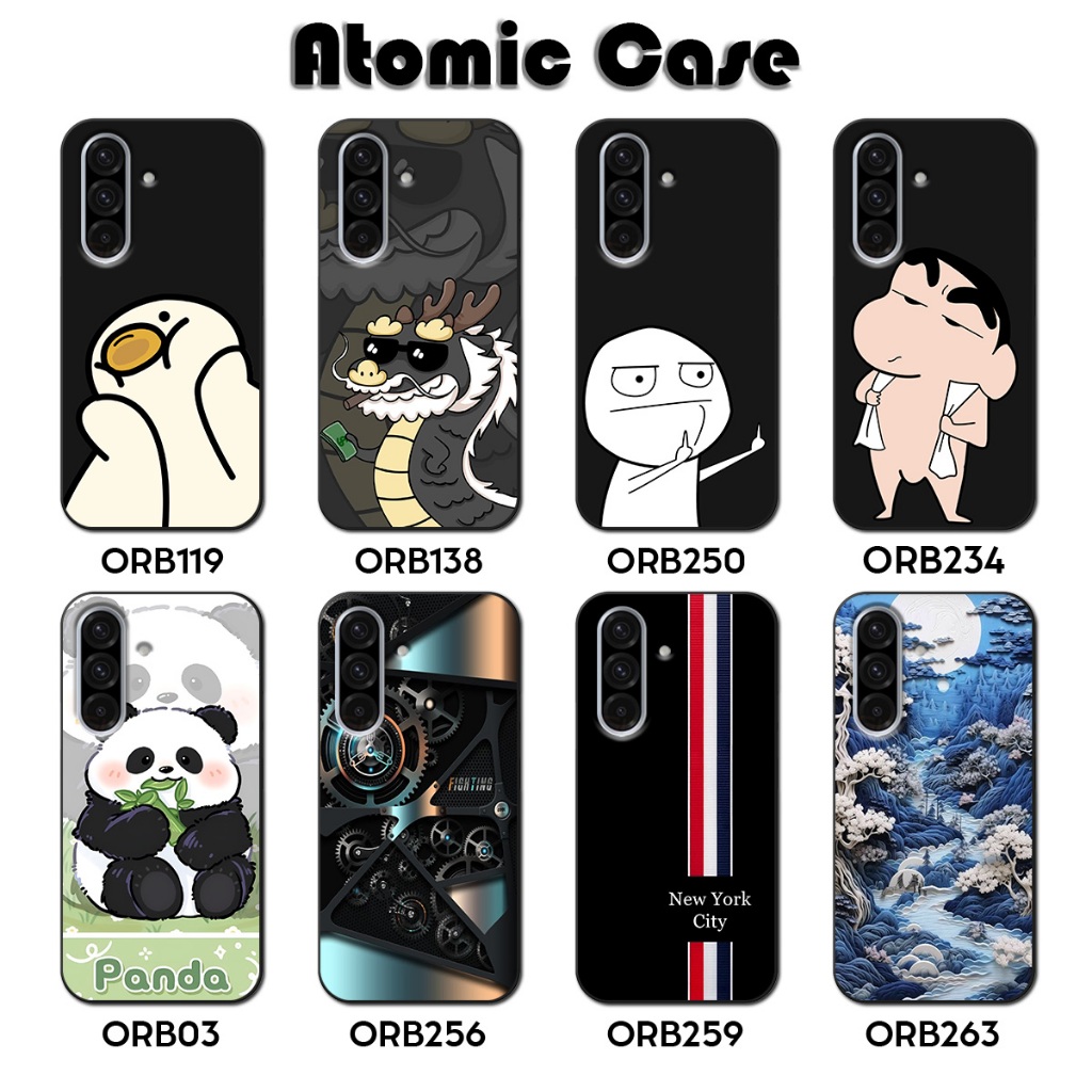 เคส Samsung A36 5G - เคสโทรศัพท์ TPU ยืดหยุ่นพิมพ์ลาย Samsung A36 5G - เคสอะตอม