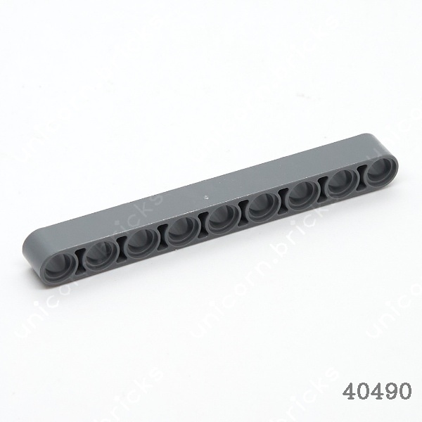 ชิ้นประกอบ - 40490 - เทคนิค 1 x 9 ชิ้นหนา [1 ชิ้น]