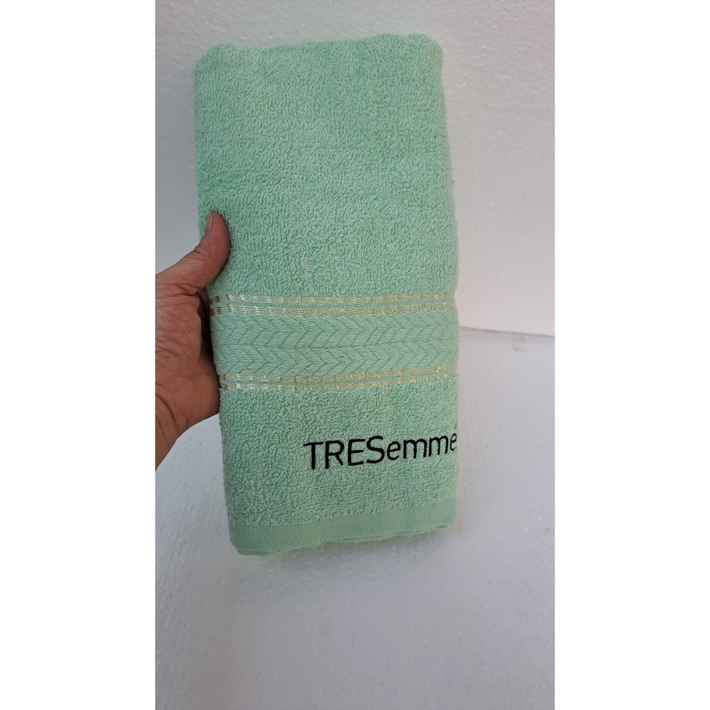 Gift ผ้าขนหนูผ้าฝ้ายจาก Tresume 1.2 ม. สีฟ้าคราม