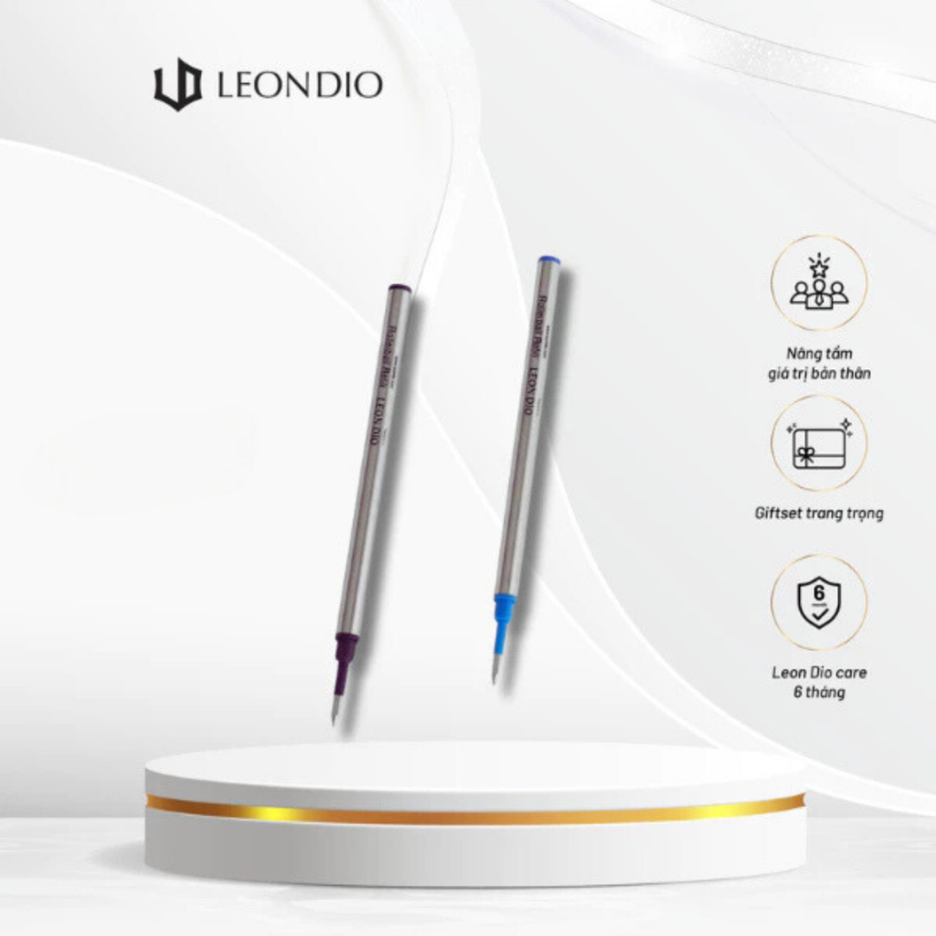 Leon Dio Premium Ink Cartridge and Ink Cartridge - สีดํา