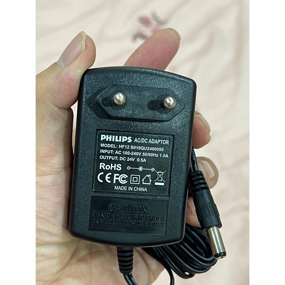 อะแดปเตอร์ไฟ 24v สําหรับเครื่องฟอกอากาศ philips AC0819 AC0820 AC0830 AC0850 AC0650 KA1801A-2400750 (