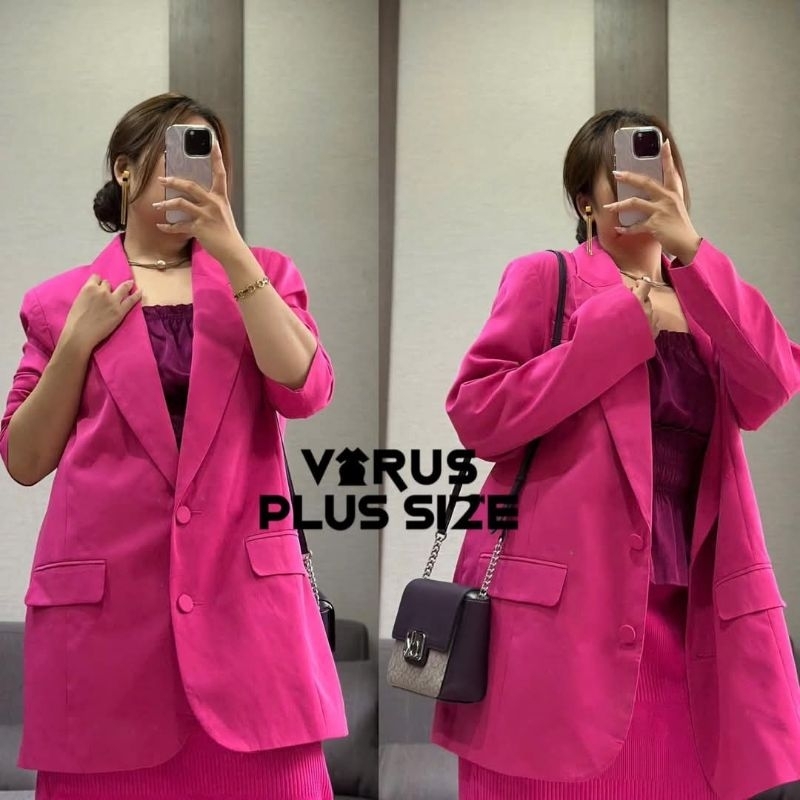 [virusplussize]Soft Primark Blazer ผ้าฝรั่งแท้ ไซส์ใหญ่