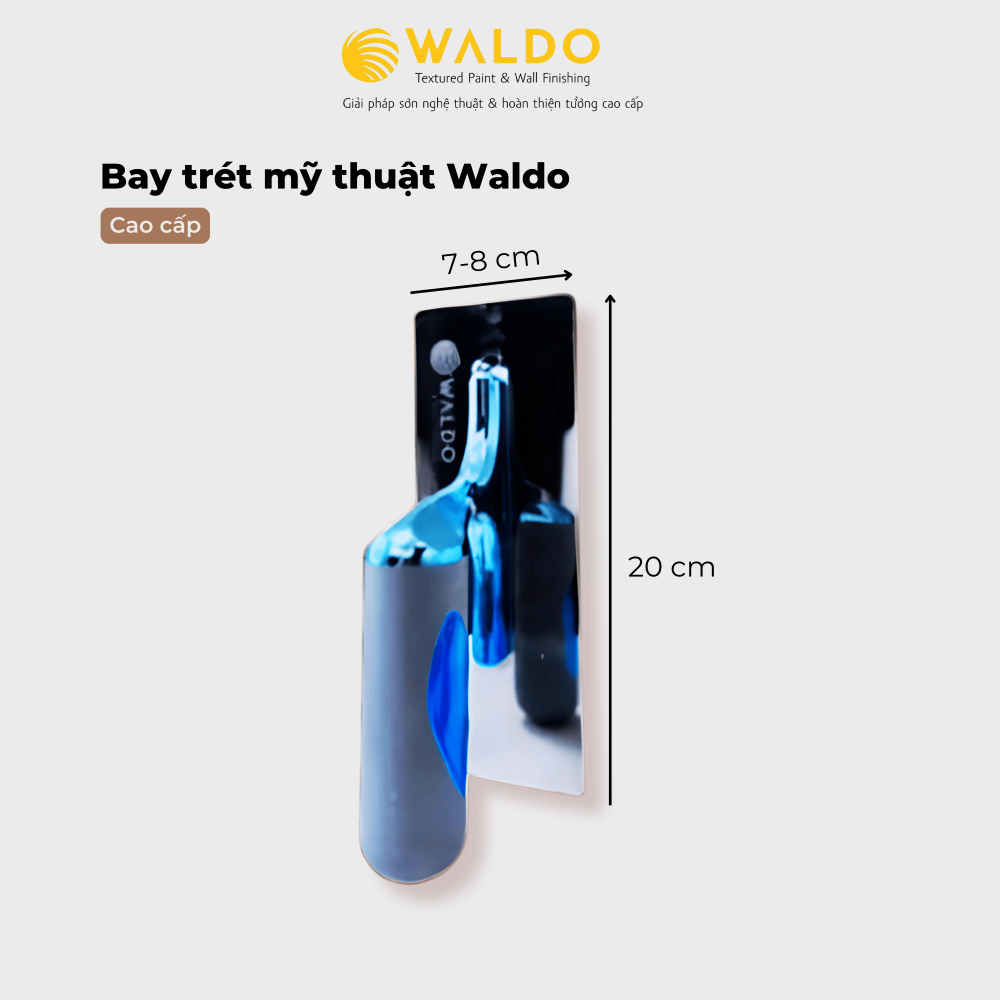 Waldo Professional Edition เกรียงศิลปะ สแตนเลส ใช้สําหรับวาดภาพเอฟเฟกต์