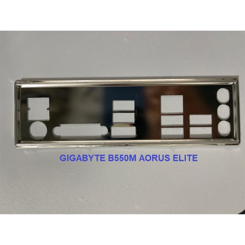 FE บล็อกหลัก GIGABYTE B550M AORUS ELITE (Mainboard IO Shield: 400)
