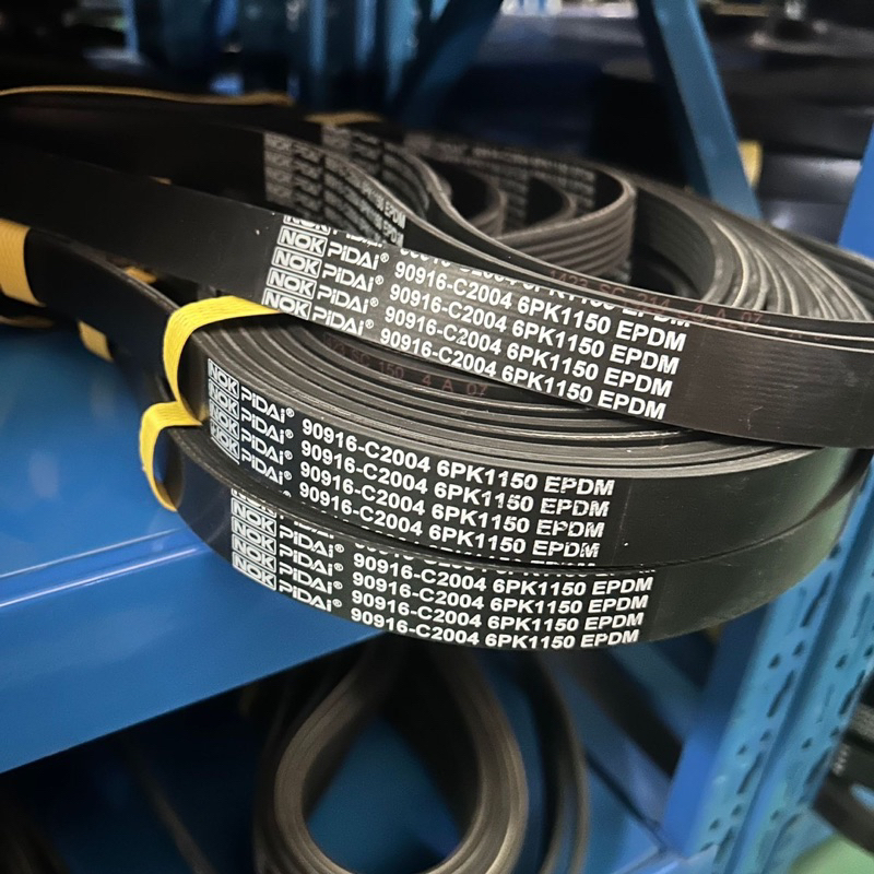 สายพานสําหรับ vios 2016-2023 รหัส 6PK1150