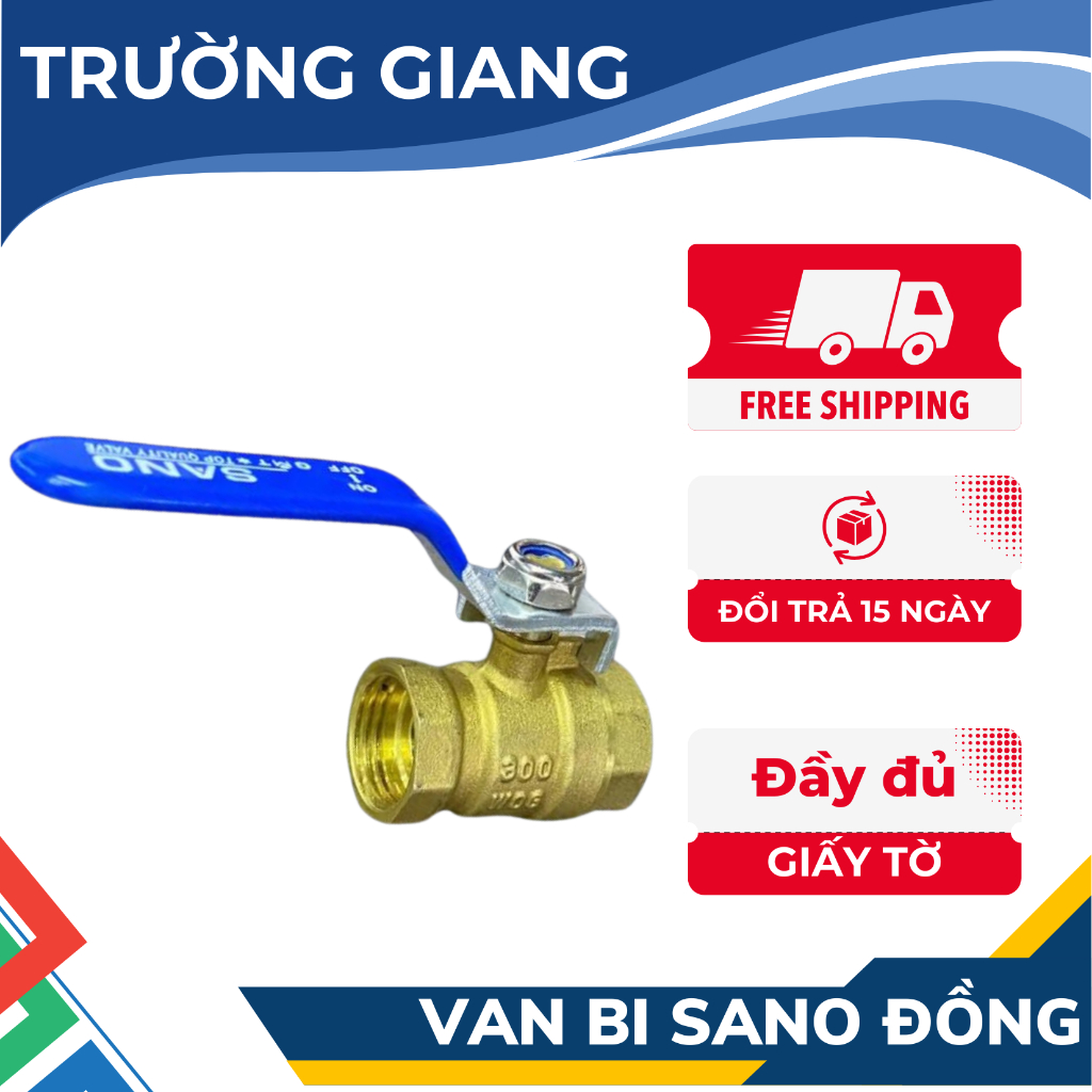 บอลวาล์วซาโนทองแดง MTAi DN15 - DN40