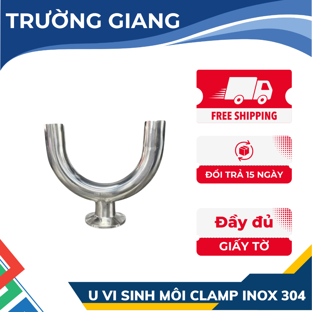 U ที่หนีบปาก Microbiological DN20 - DN32