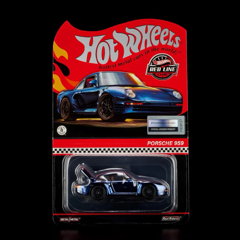 Hot Wheels RLC Exclusive 1986 Porsche 959 รถโมเดล