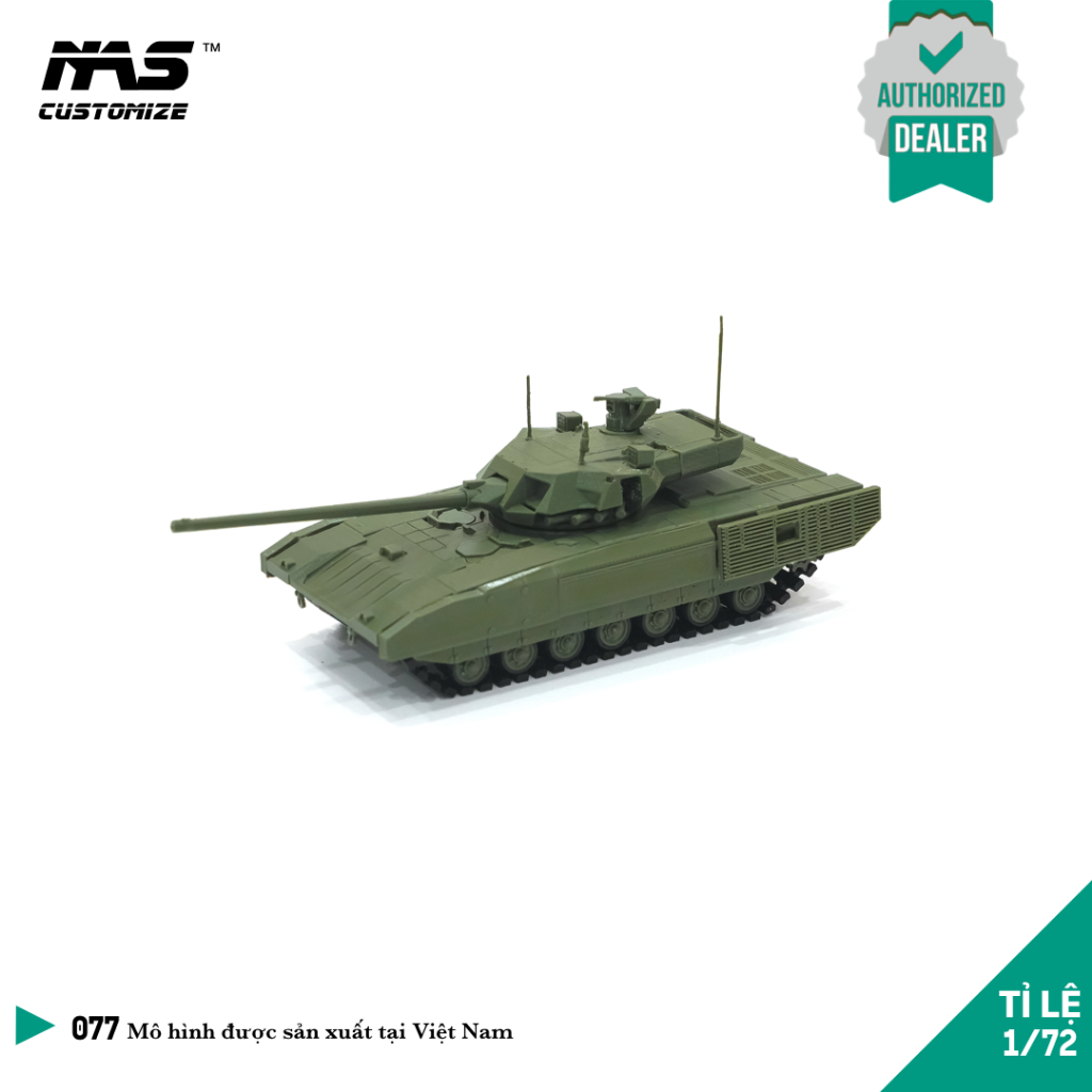 [NAS] T-14 Armata 1/72 Pro โมเดลประกอบถังรัสเซีย T-14 Armata โมเดลประกอบทหาร