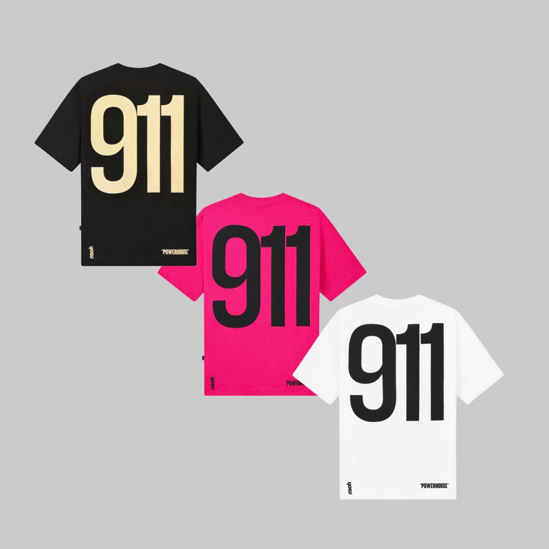[GENUINE] - nsoh - เสื้อยืด 911 [Powerhouse]