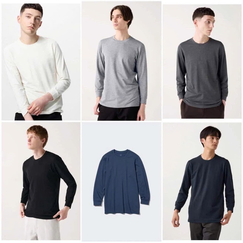 HEATECH MEN UNI QLO เสื้อผ้าสําหรับออกกําลังกาย