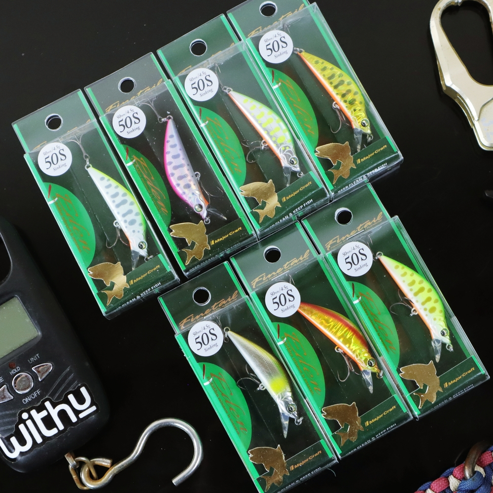 เหยื่อ Major Craft Eden 50S เหมาะสําหรับตกปลาปลากะพงมังกรจักรพรรดิทุกประเภท