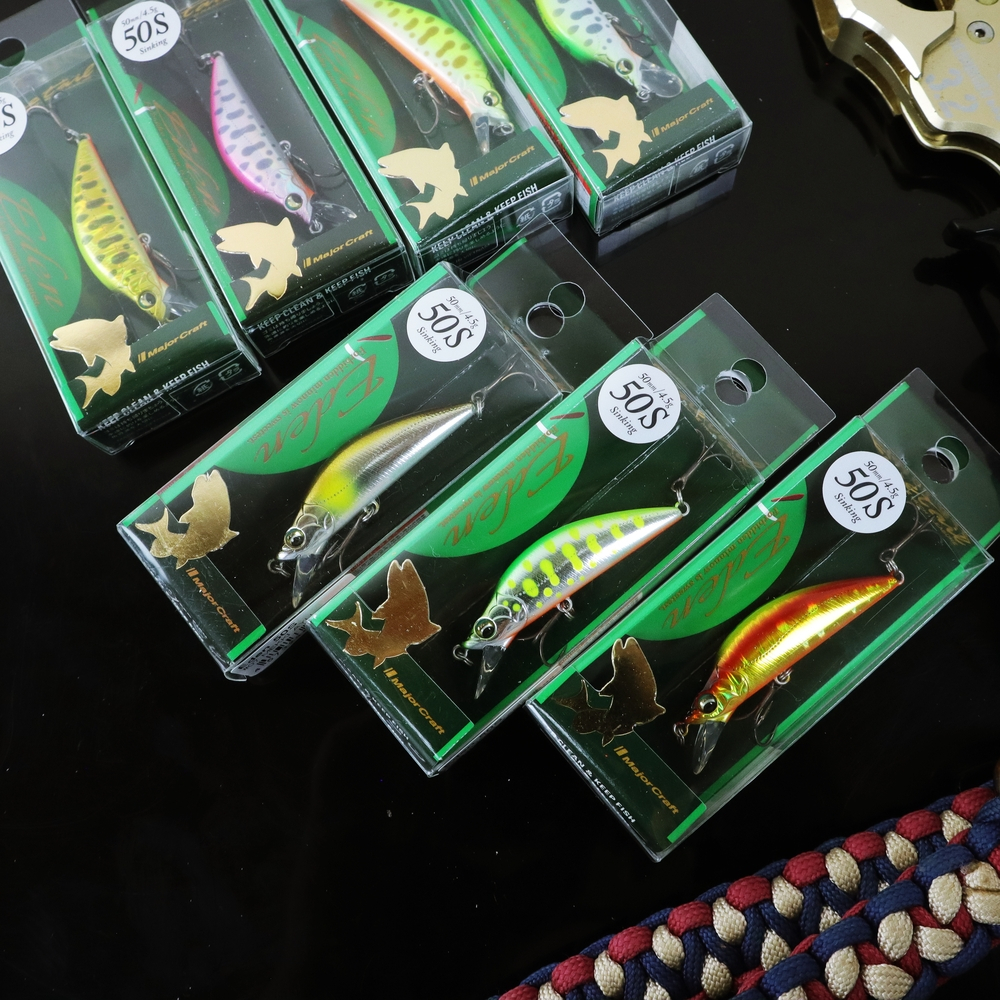 เหยื่อ Major Craft Eden 50S เหมาะสําหรับตกปลาปลากะพงมังกรจักรพรรดิทุกประเภท