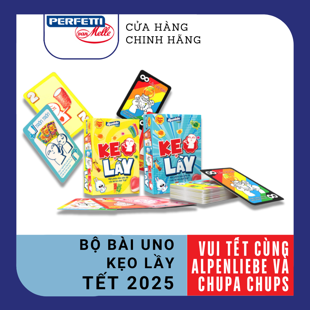 ชุดการ์ด CANDY พิเศษ - UNO ET 2025 จาก ALPENLIEBE และ CHUPA CHUPS