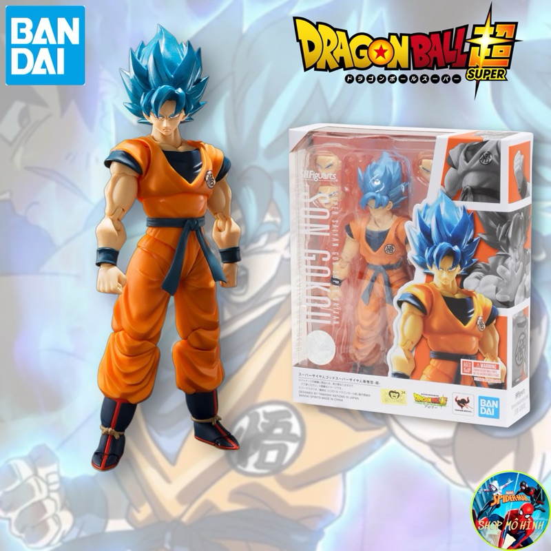 Shf Super Saiyan God Super Saiyan Son Goku (Son Goku Blue God) รุ่น - ของแท้ Dragon Ball BANDA