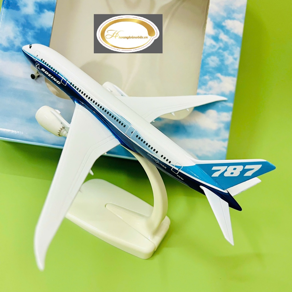 โบอิ้ง B787 Dreamliner BOEING LIVERY เครื่องบินรุ่น 1:400 Scale 20 ซม.โลหะคุณภาพสูง