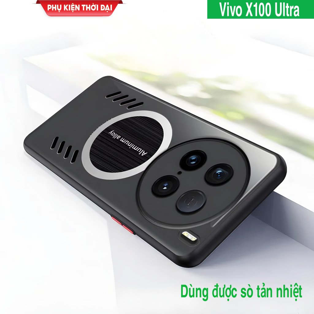 เคส Vivo X100 Ultra คิดค้นอากาศใช้การกระจายความร้อนกันกระแทกคุณภาพสูง