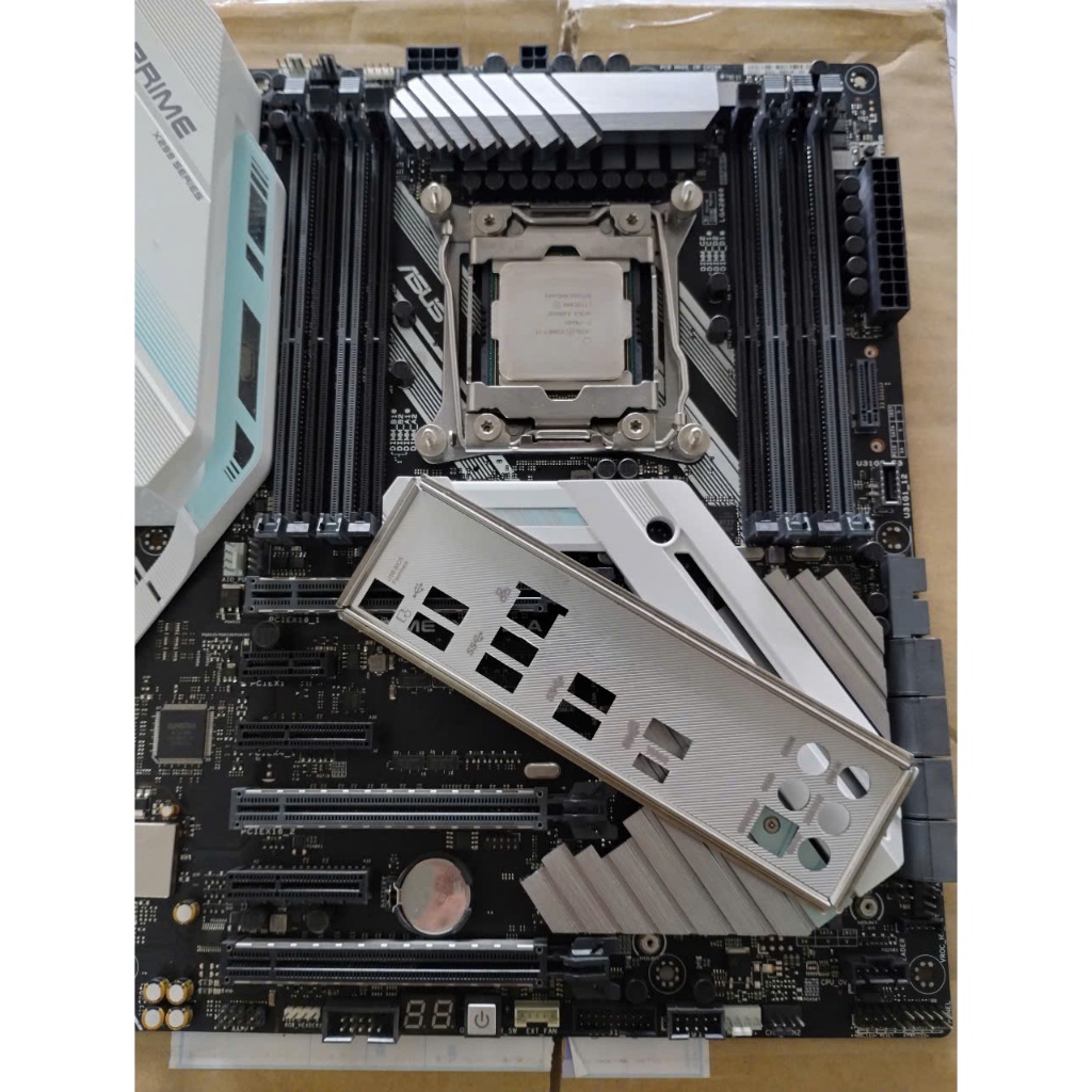 ASUS Prime X299-A i7-7820X CPU และเมนบอร์ดใช้งานได้ดี