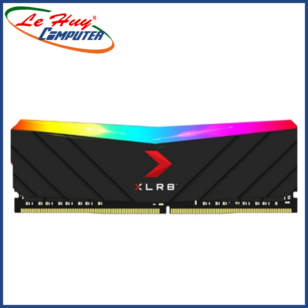 Ram PNY XLR8 RGB DDR4 8GB 3200MHZ สีดํา (MD8GD4320016XRGB) - สินค้าแท้