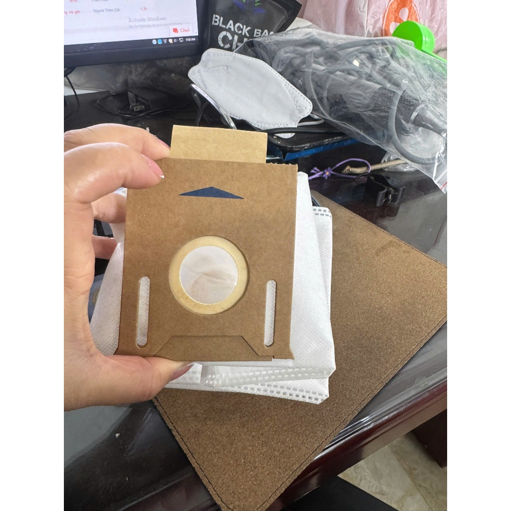 อุปกรณ์เสริมถุงขยะสําหรับ Deebot T8 Aivi Plus, T9 Aivi Plus, N8 Pro Plus, T9 Plus หุ่นยนต์ถังขยะอัตโ