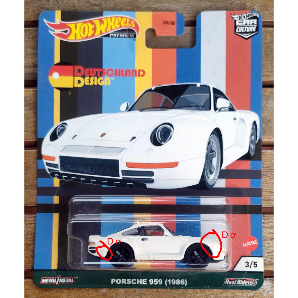 Hot Wheels รถโมเดล Porsche 959