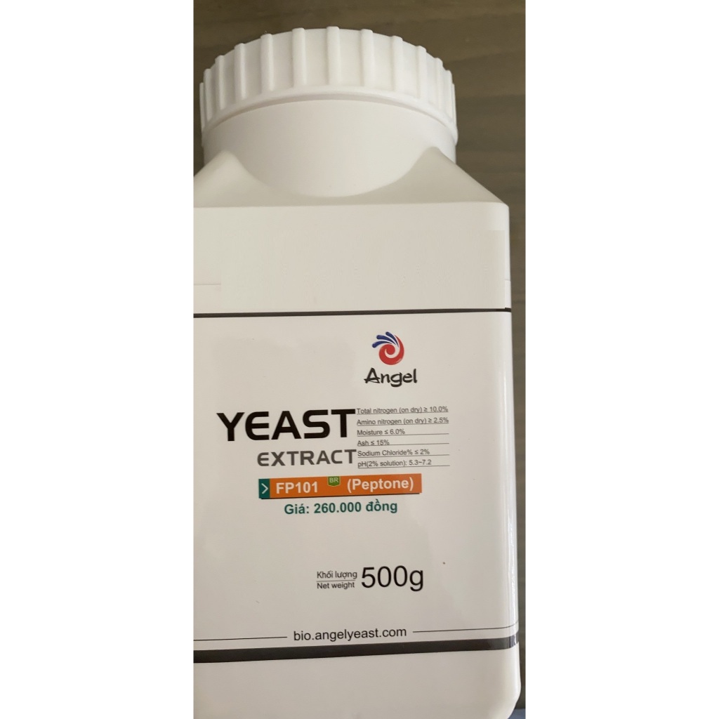 Yeast EXTRACT, peptone 500g FP103 cordyceps วัฒนธรรมจุลินทรีย์นางฟ้าเพปตัน