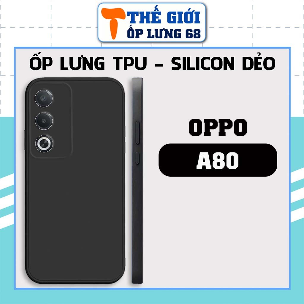 เคส TPU กันกระแทก ราคาถูก สําหรับ Oppo A80