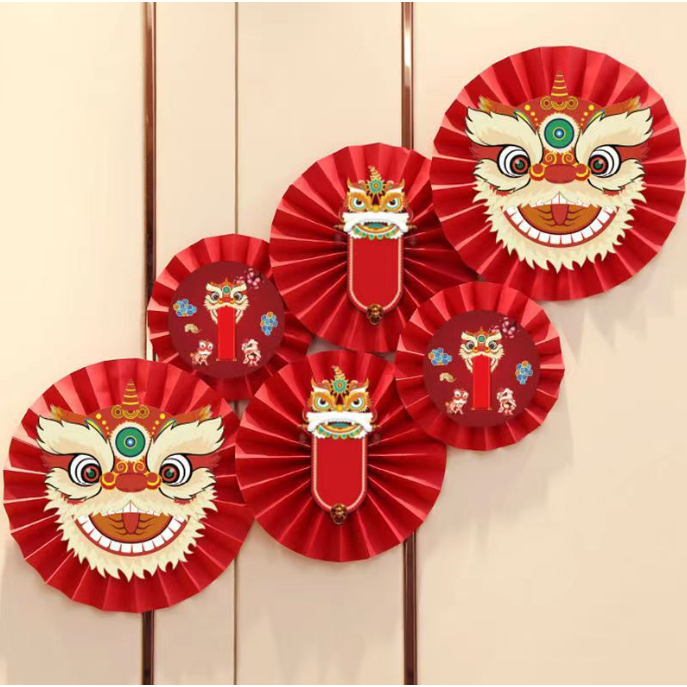 ชุดพัดลมแต่ง Tet ชุดพัดลมหัวยูนิคอร์น Q22