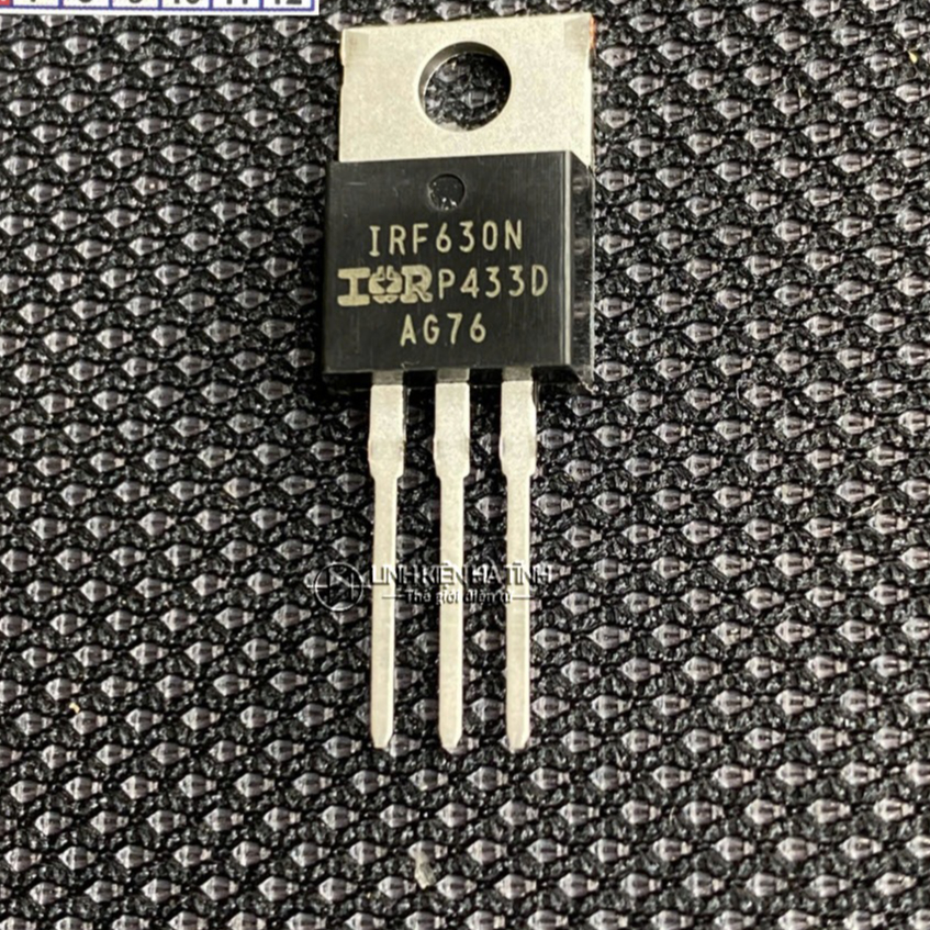 นําเข้า Mosfet 5 IRF630N IRF630 TO-220 200V 9.5A LKTT -BM16 pxa9 -BM16