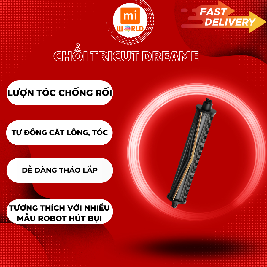 Tricut Brush Dreame L10S Ultra / L20 Ultra/ X30 Ultra/ X10/ X20 - Dreame แปรงหวีผมตัดตัวเอง