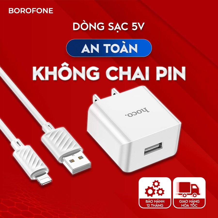 Hoco C106 2.1A 10.5W แท่นชาร์จสําหรับสาย 5 ถึง 14 PRM ยาว 1 เมตร