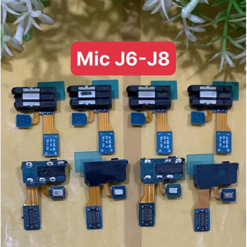 แชร์ Samsung Microphone Cluster J6 / J8 / A6 / A6+/ Combo 3 ชิ้นสังกะสีใหม่