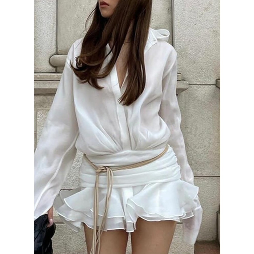 HOBBS LONDON SHIRT DRESS สไตล์ Y2K