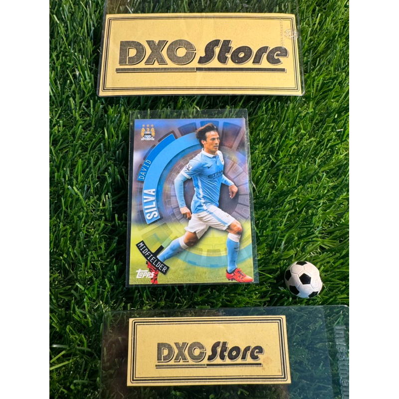 [ ของแท้ ] - TOPPS PREMIER CLUB 2016 - DAVID SILVA (MANCHESTER CITY)