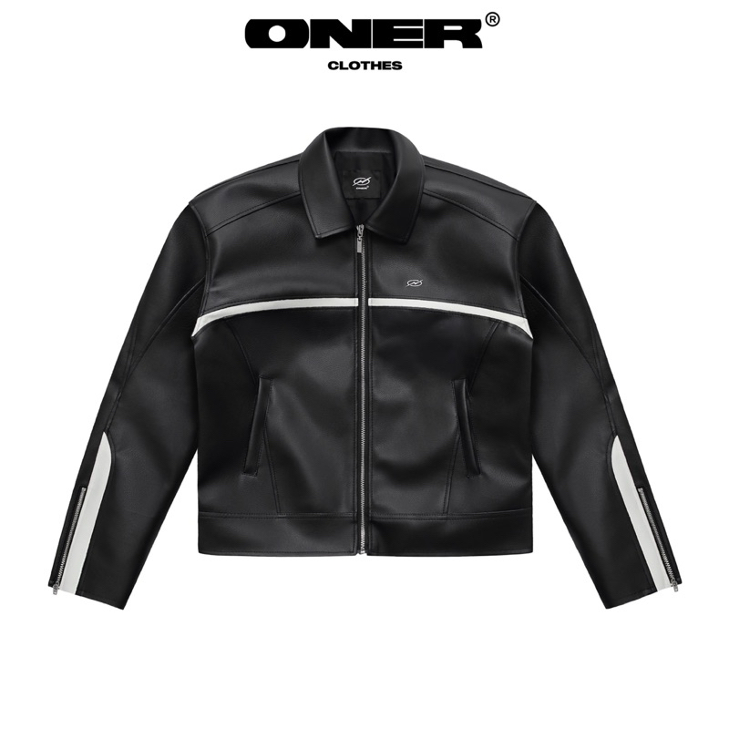 ONER Leather Jacket "Felix Leather Jacket" หนัง PU คุณภาพสูง
