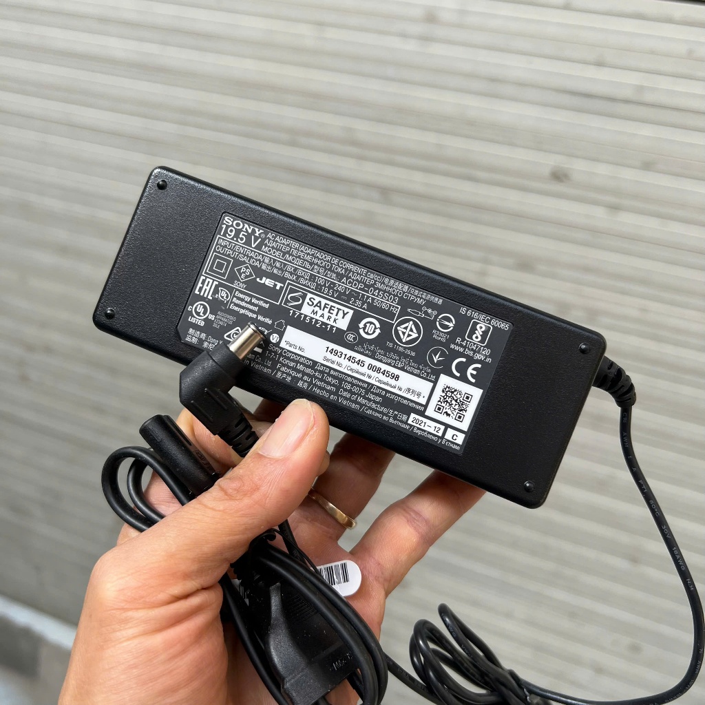 SOURCE SONY TV ADAPTER 19.5V 2.35A 12 MONTHS