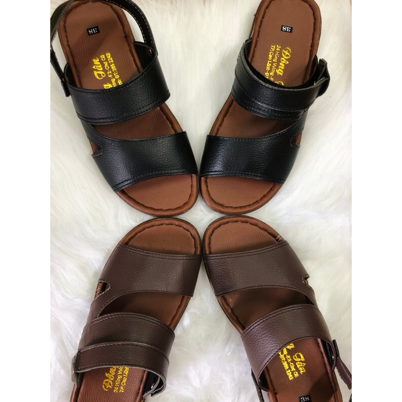 MENS LEATHER SANDAL - 2-SANDAL SANDAL - สินค้าหนังแฮนด์เมดพร้อมใส่ DongTan ️
