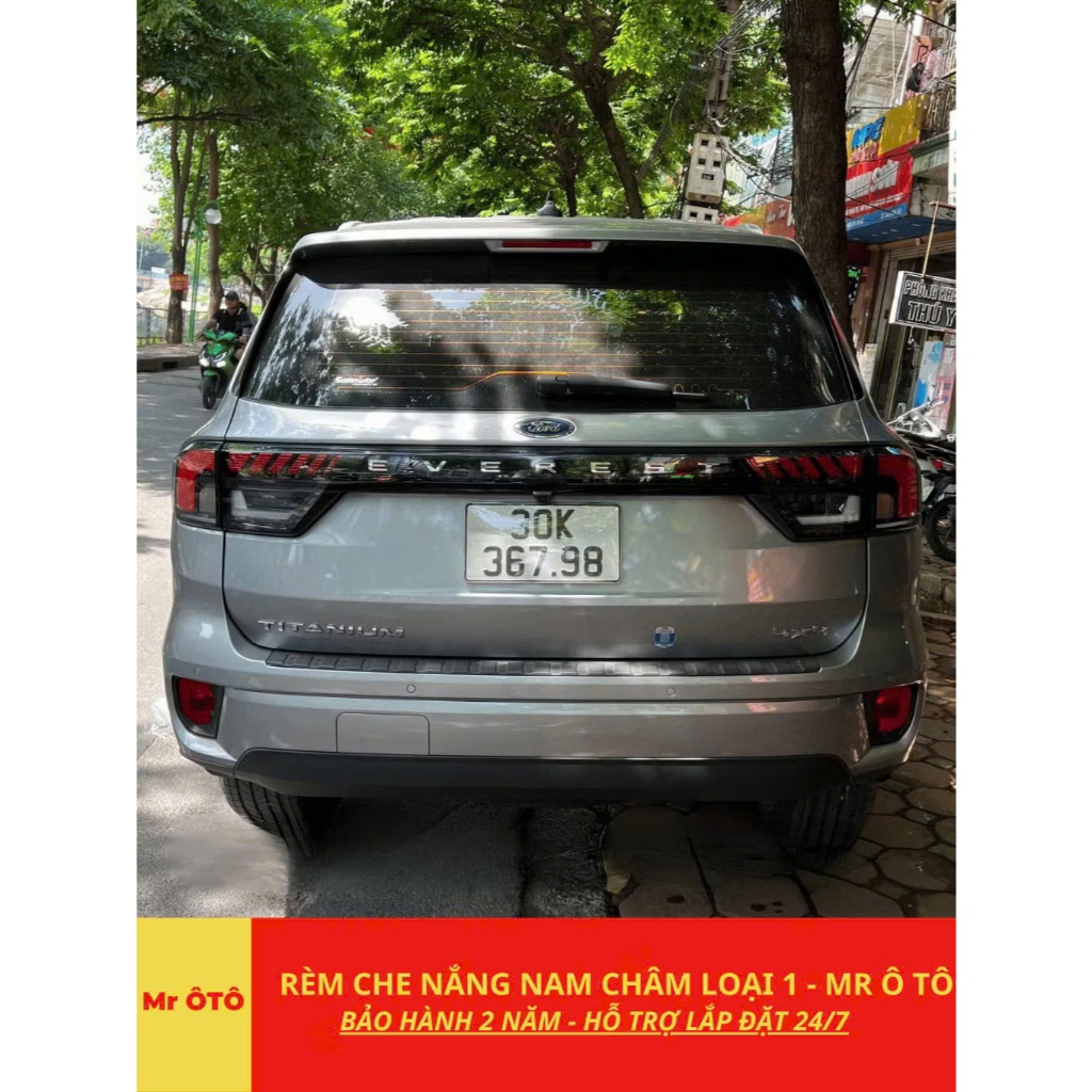 ม่านบังแดดป้องกันรังสียูวีสําหรับ Ford Everest 2023-2025 Class 1 MR. ออโต้ 2 ปี - รูปที่ 4