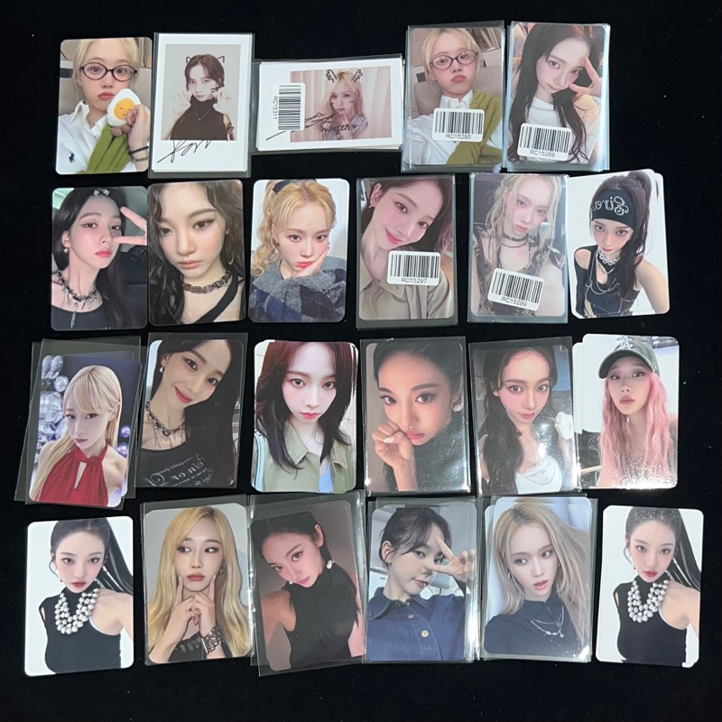 การ์ดโฟโต้การ์ด AESPA WHIPLASH KT DEARMYMUSE K4 KMS MAKESTAR SOUNDWAVE APPLE MUSIC ของแท้อย่างเป็นทางการ