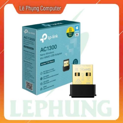 USB WiFi TP-Link Archer T3U Nano Dual Band MIMO AC1300