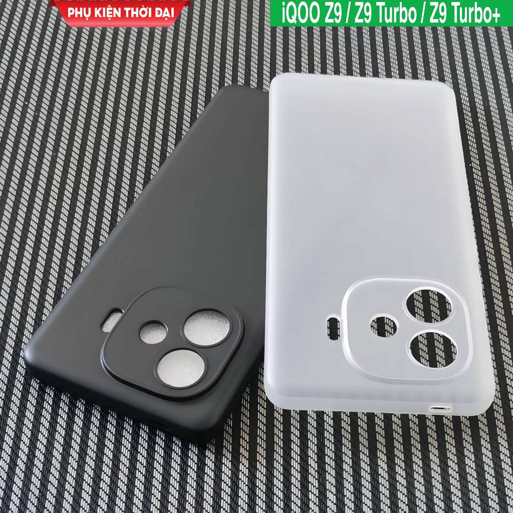 IQOO Z9 / Z9 Turbo / Z10 Turbo / Z9 Turbo+ / Z10 Turbo Pro เคสยืดหยุ่นบางเฉียบที่กอดโทรศัพท์
